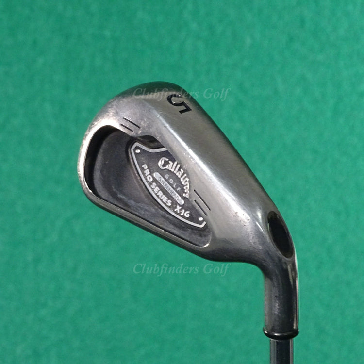 Callaway Steelhead X-16 Pro Series Single 5 Iron TT Dynamic Gold Steel Regular