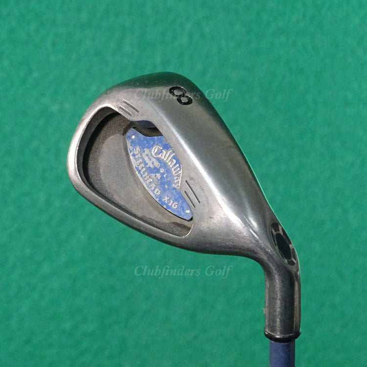 Lady Callaway Steelhead X-16 Single 8 Iron System UL45 Graphite Ladies