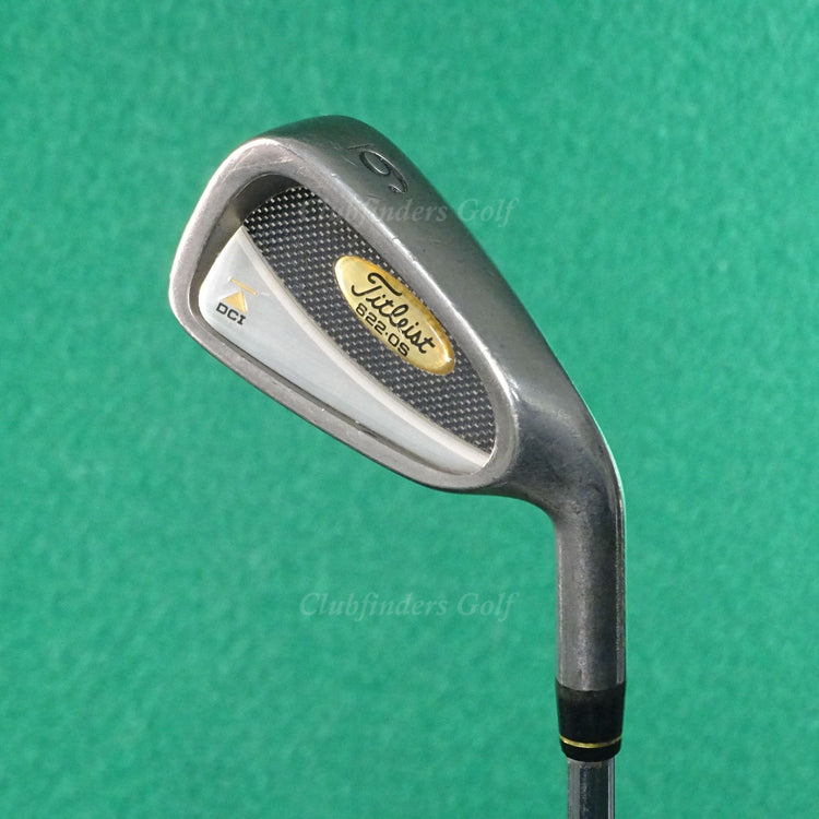 Titleist DCI 822 OS Single 6 Iron Factory NS Pro 950 Steel Stiff