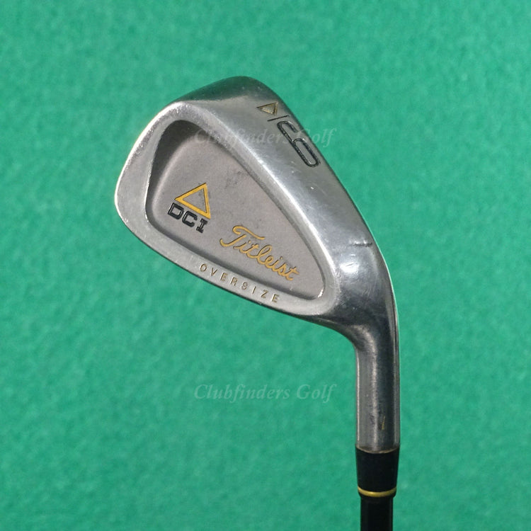 Titleist DCI Gold Oversize Single 9 Iron Eagle Flight Single Flex Power Graphite