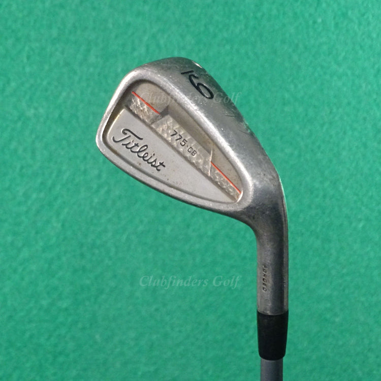 Titleist 775.CB Forged Single 9 Iron Factory 3980 Graphite Stiff *READ*