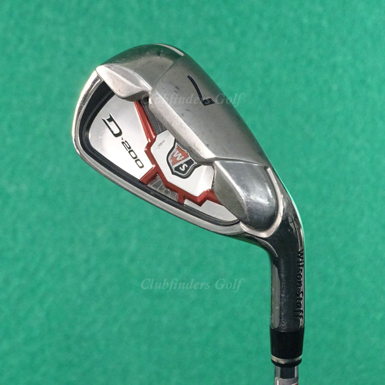 Wilson Staff D-200 Single 7 Iron Factory True Temper SL85 Steel Stiff