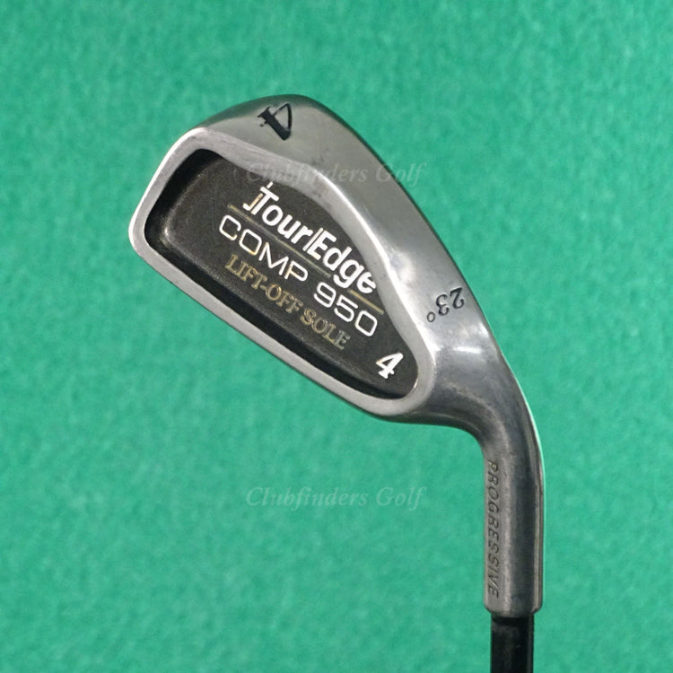 Tour Edge Comp 950 Mid-Body Single 4 Iron Factory Accu-Sonic Graphite Regular
