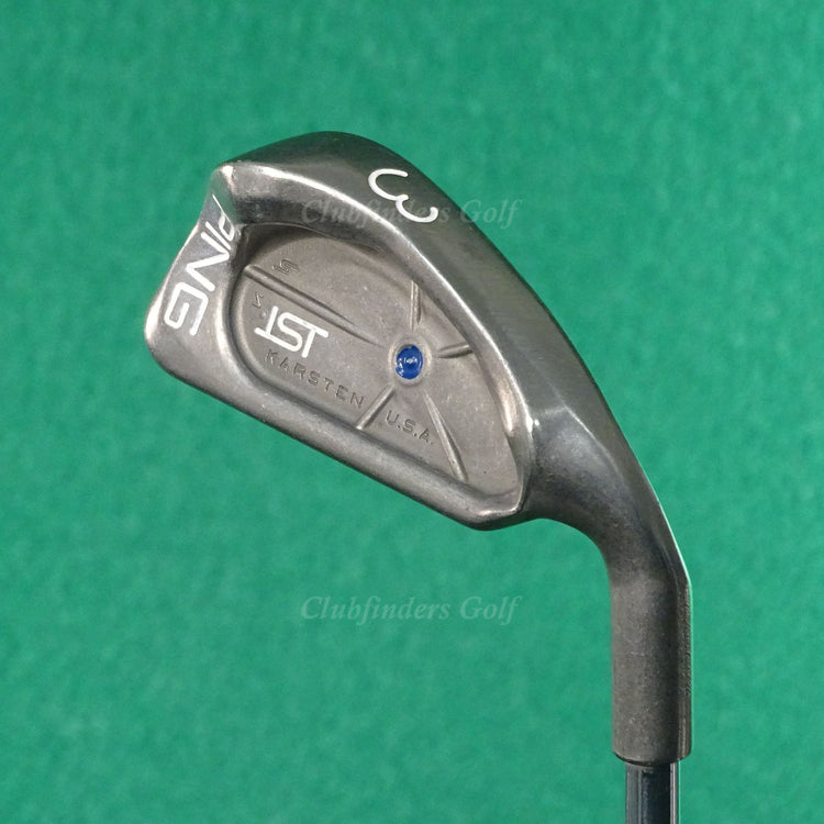 Ping ISI Stainless Blue Dot Single 3 Iron Cushin JZ Steel Stiff