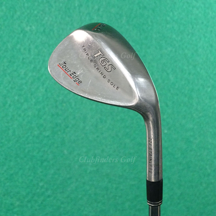 Tour Edge TGS Triple Grind Sole 54° SW Sand Wedge Precision Rifle Steel Wedge