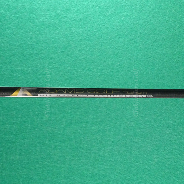 Adams Air Assault Titanium Driver Factory Ultralite SuperShaft Graphite Stiff