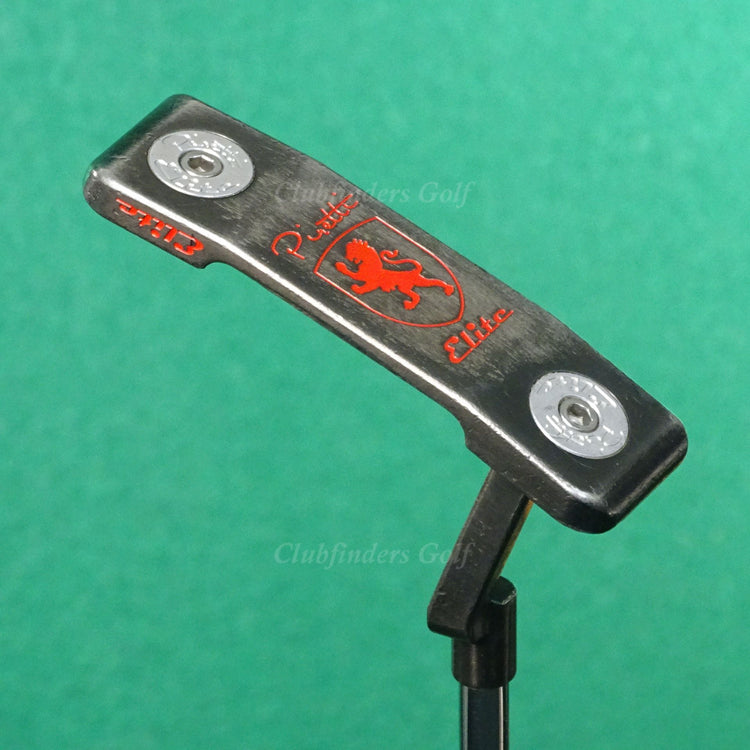 Piretti Cottonwood 2 Elite Black Plumbers-Neck 36.5" Putter Golf Club