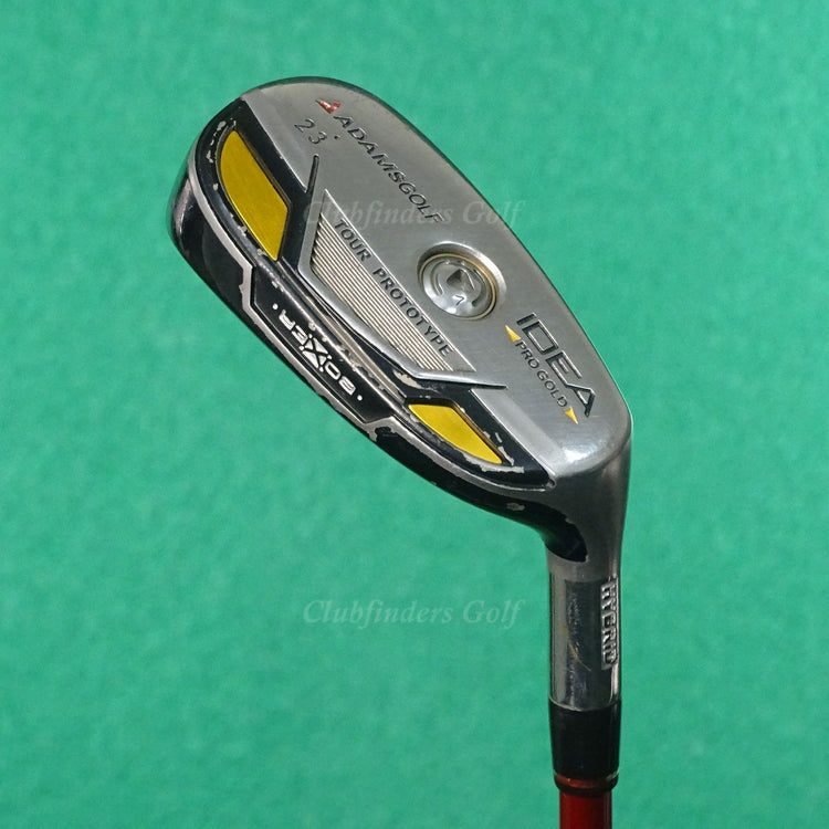 Adams Golf Idea Pro Gold Boxer 23° Hybrid Matrix Ozik Altus XCon Graphite Stiff
