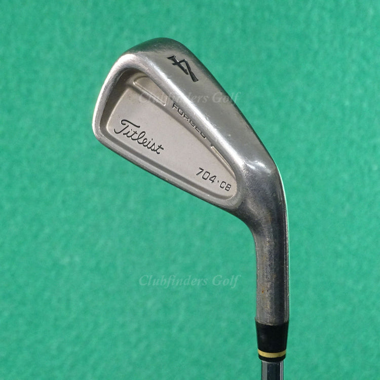 Titleist 704.CB Forged Single 4 Iron True Temper Stepped Steel Regular