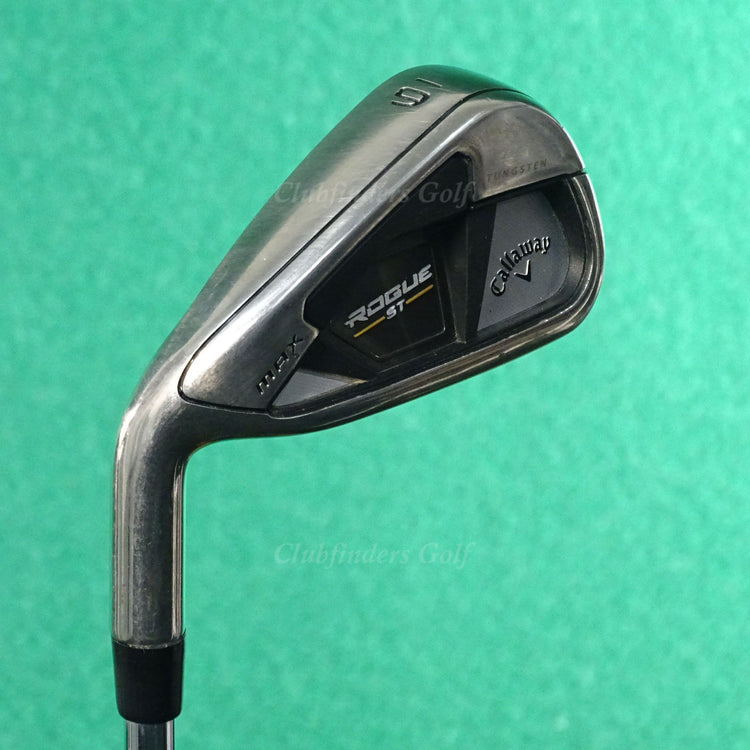LH Callaway Rogue ST MAX Single 6 Iron True Temper DG Pro S300 Steel Stiff