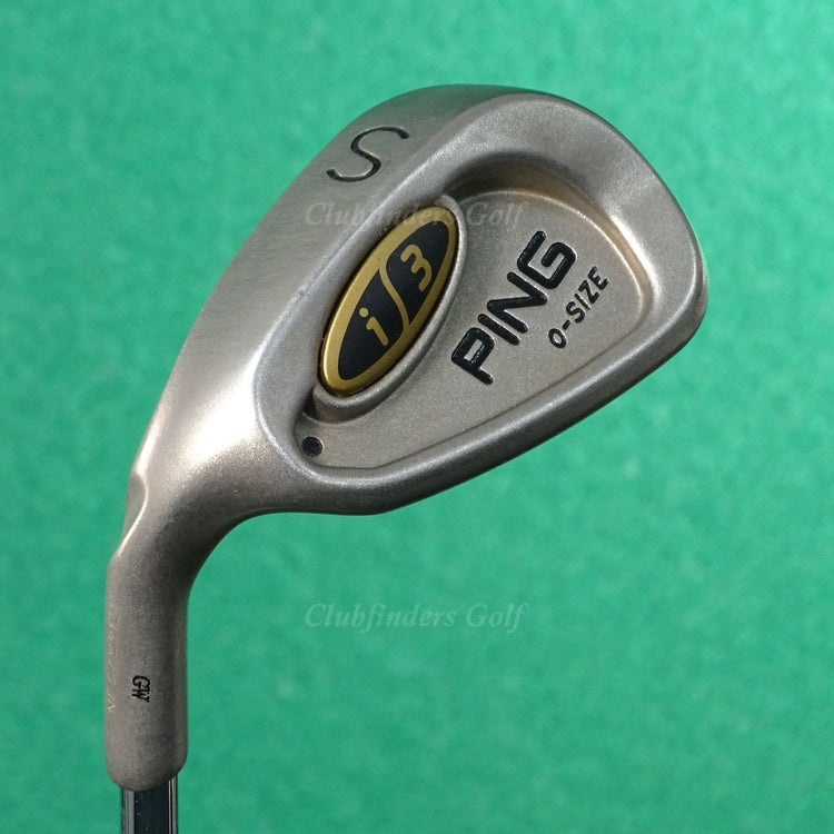 LH Ping i3 O-Size Black Dot WRX SW Sand Wedge Precision Rifle S3 Steel Stiff