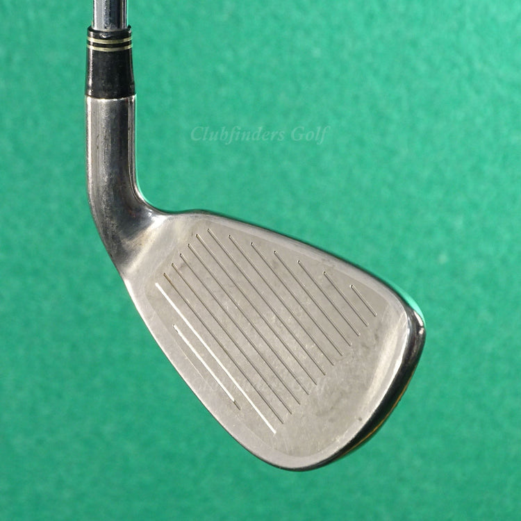 LH TaylorMade RAC r7 XD Single 6 Iron Factory T-Step Ascending Mass Steel Stiff