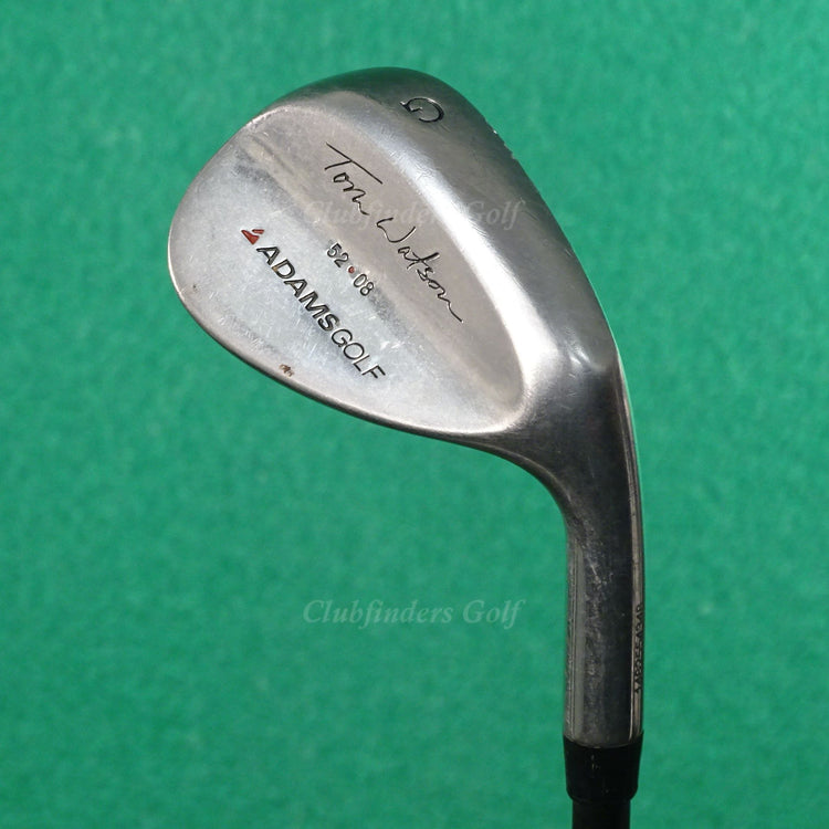 Adams Golf Tom Watson 52-08 52° GW Gap Wedge Factory GT Shaft Wedge Flex