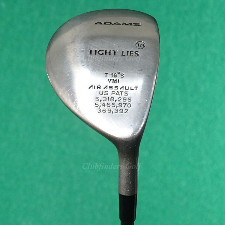 Adams Tight Lies VMI Air Assault T 16° Fairway 4 Wood Factory Graphite Firm