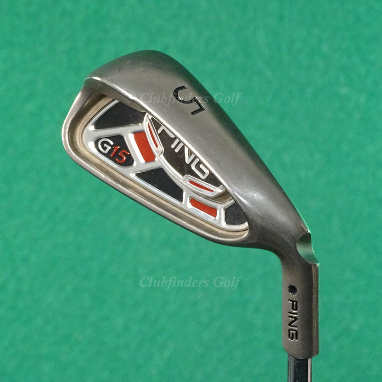 Ping G15 Black Dot Single 5 Iron Factory AWT Steel Stiff