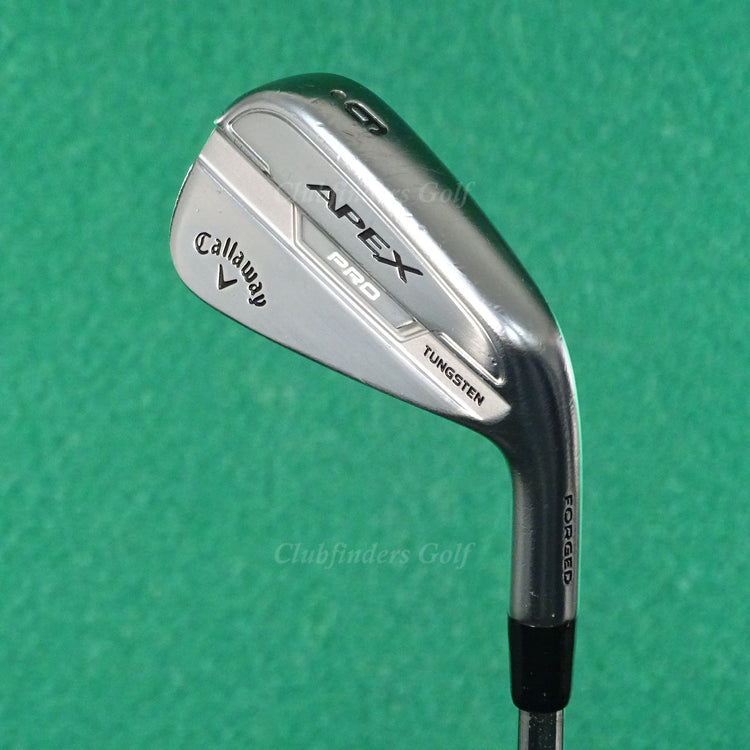 Callaway Apex Pro 2021 Forged Single 6 Iron KBS Tour Steel Extra Stiff