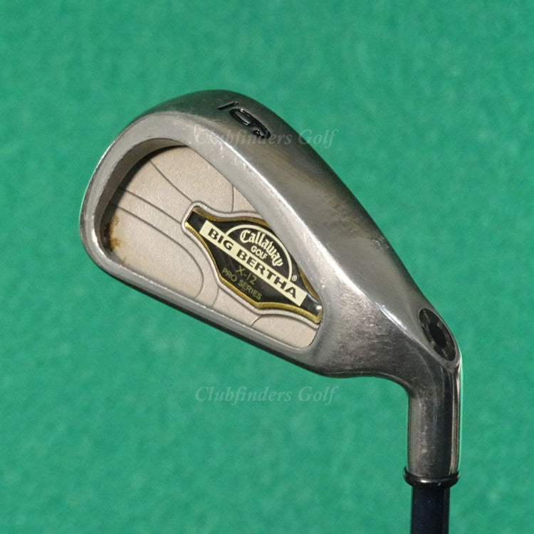 Callaway Big Bertha X-12 Pro Series Single 6 Iron Factory RCH 99 Graphite Firm