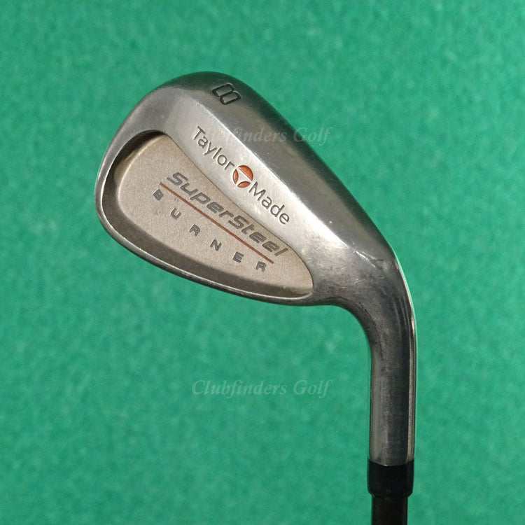 TaylorMade Burner Supersteel Single 8 Iron Factory R-80 Bubble Graphite Regular