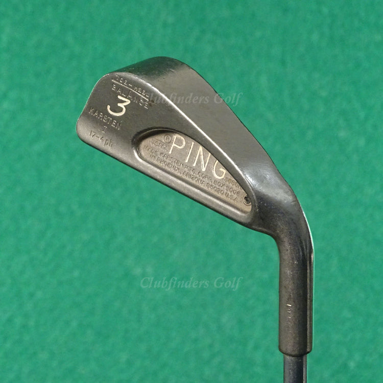 Ping Karsten I Black Dot Single 3 Iron Factory Katsren Steel Stiff
