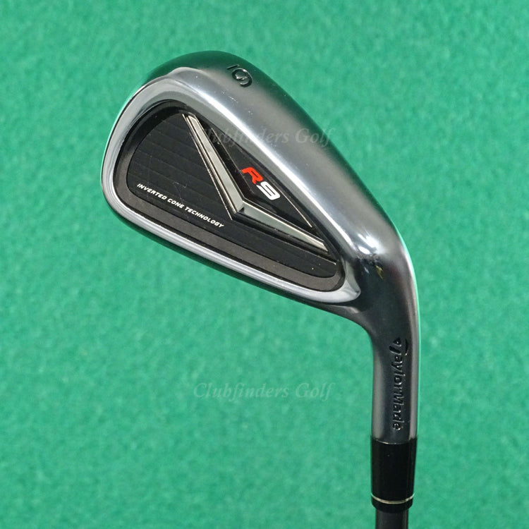 TaylorMade R9 Single 6 Iron Factory Fujikura Motore 65 Graphite Regular