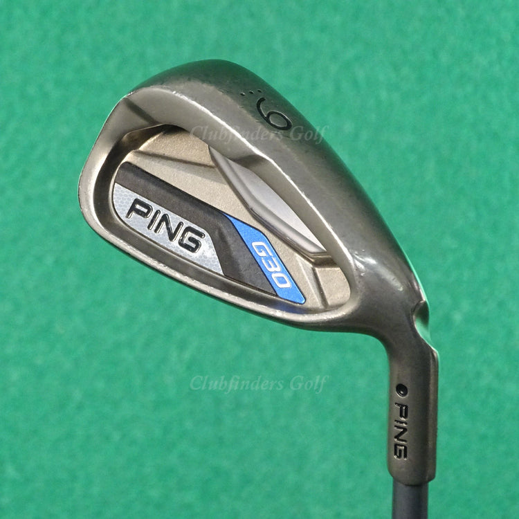 Ping G30 Black Dot Single 9 Iron Factory TFC 419 Graphite Soft Regular