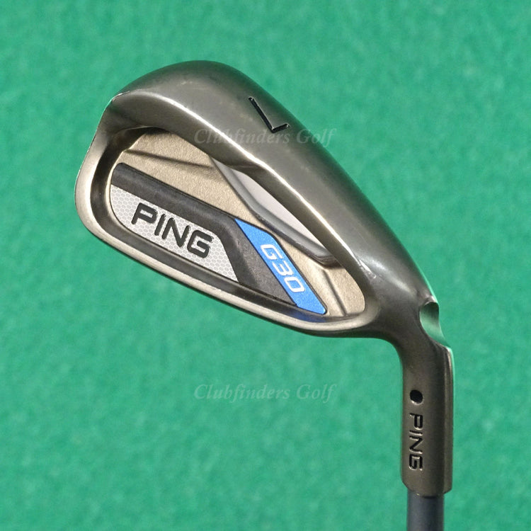 Ping G30 Black Dot Single 7 Iron Factory TFC 419 Graphite Soft Regular