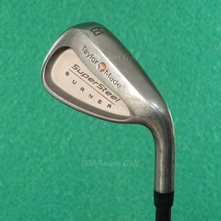 TaylorMade Burner Supersteel Single 8 Iron Factory S-90 Bubble Graphite Stiff