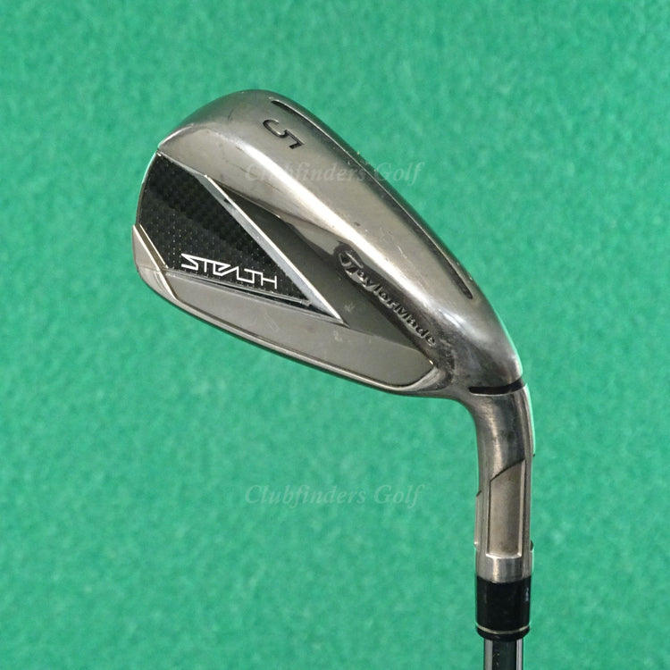 TaylorMade Stealth Single 5 Iron True Temper Dynamic Gold S300 Steel Stiff