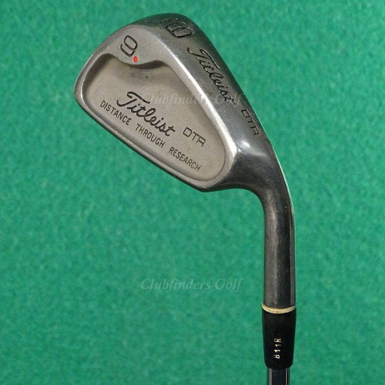Titleist DTR Single 9 Iron True Temper Dynamic Gold R300U Steel Regular
