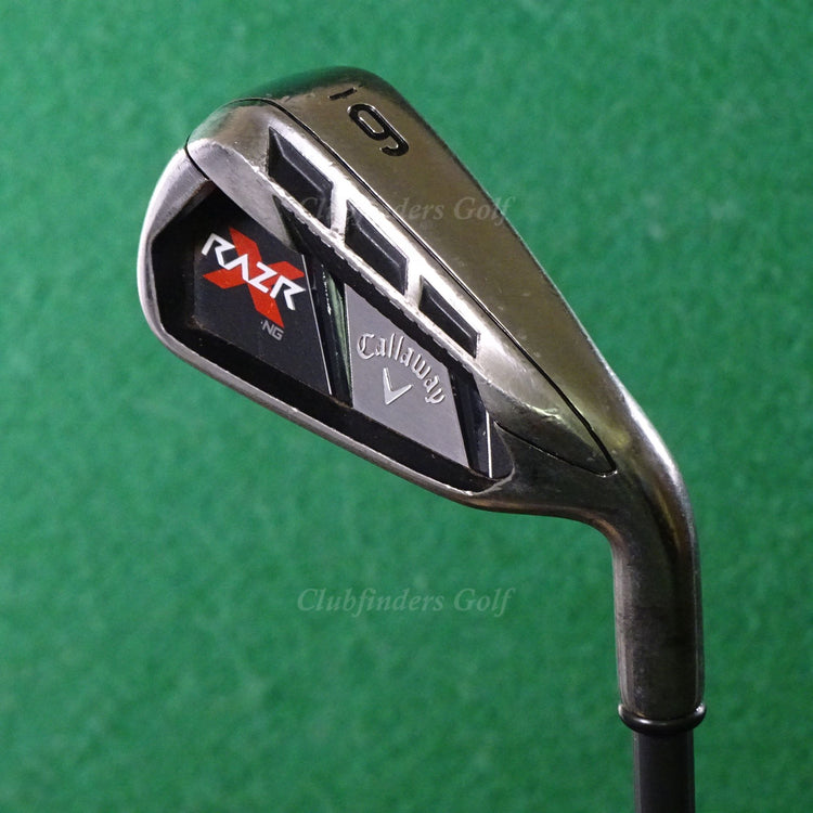 Callaway RAZR X NG "New Groove" Single 6 Iron Bassara 65 Graphite Stiff