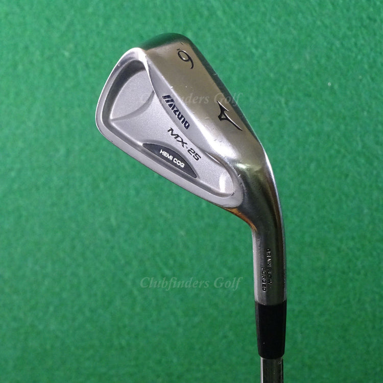 Mizuno MX-25 Forged Single 6 Iron True Temper Dynalite Gold S300 Steel Stiff