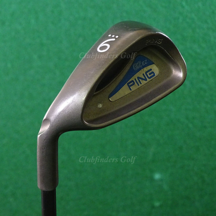 LH Ping G2 EZ Silver Dot Single 9 Iron Factory TFC 100 Graphite Soft Regular