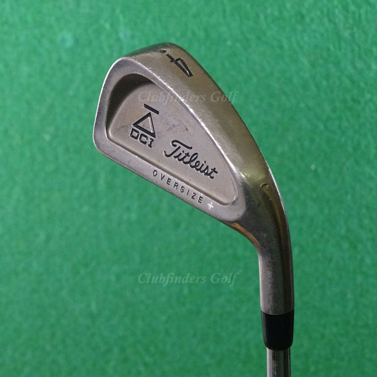 Titleist DCI Black Oversize+ Single 4 Iron Dynamic Gold Sensicore Steel Stiff