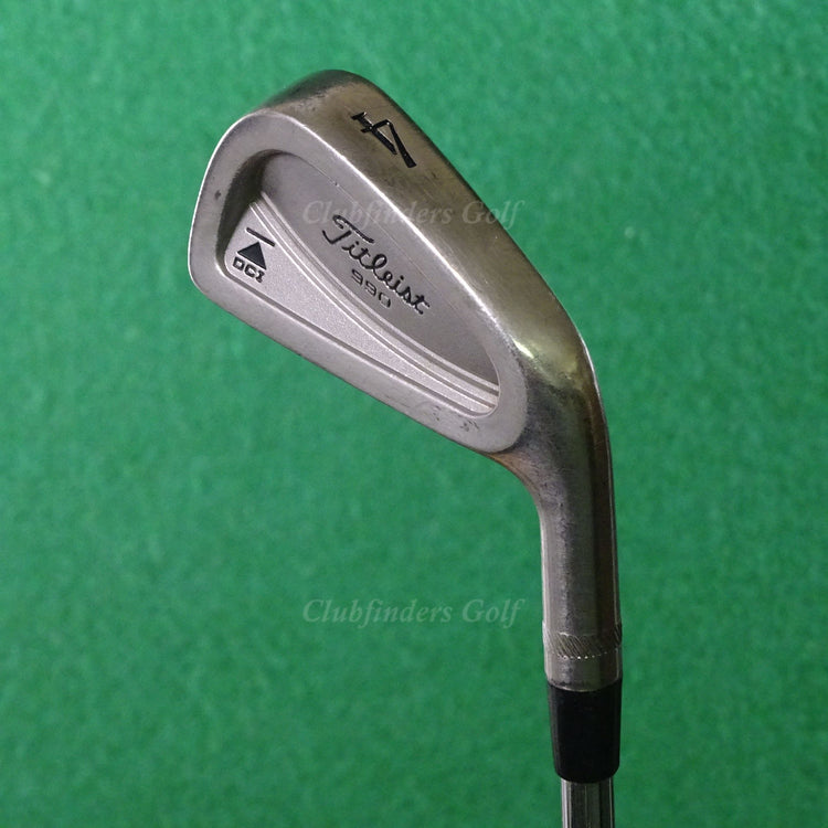 Titleist DCI 990 Single 4 Iron True Temper Dynamic Gold S300 Steel Stiff