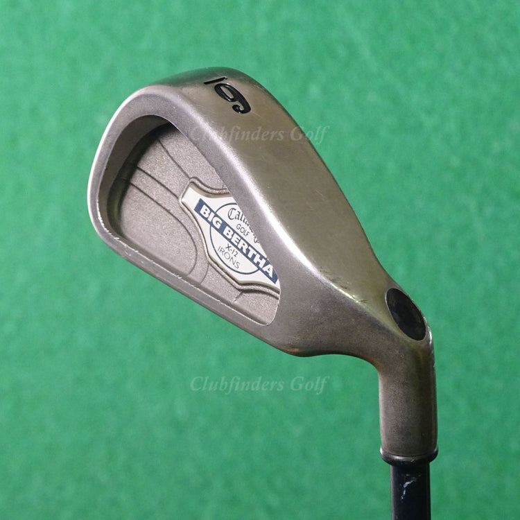 Callaway Big Bertha X-12 Single 6 Iron Factory RCH 99 Graphite Firm