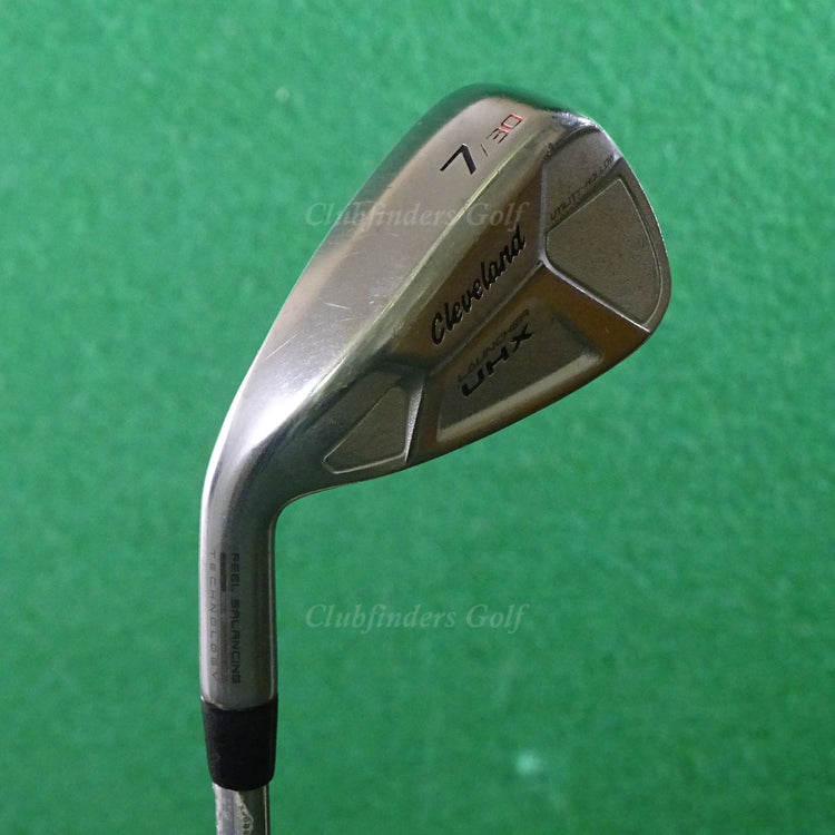 LH Cleveland Launcher UHX Single 7 Iron Dynamic Gold DST 98 R300 Steel Regular