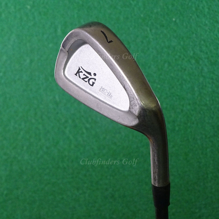 KZG MC-IIx Cavity Back Single 7 Iron Graman CF310 Graphite Stiff