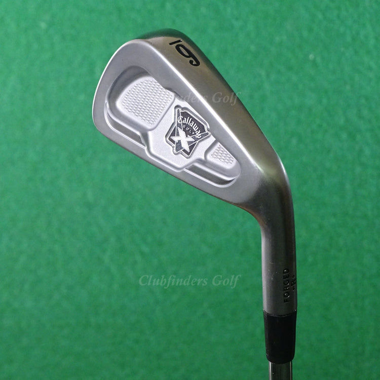 Callaway X-Forged 2009 Single 6 Iron Dynamic Gold X100 Steel Extra Stiff