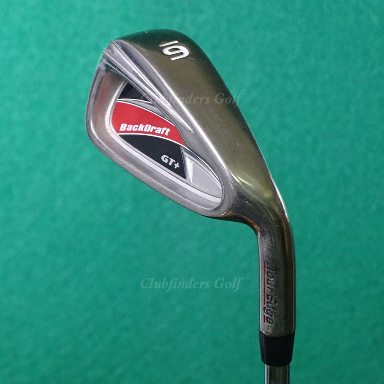 Tour Edge BackDraft GT+ Single 6 Iron Factory Steel Uniflex