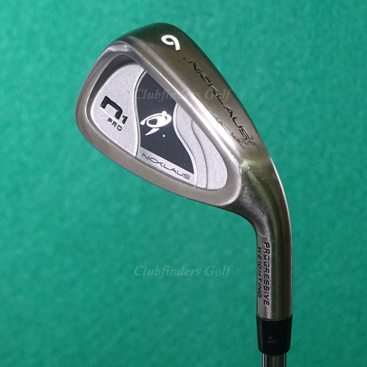 Nicklaus N1 Pro Single 6 Iron Factory SuperSteel XL Mach 3 Steel Regular