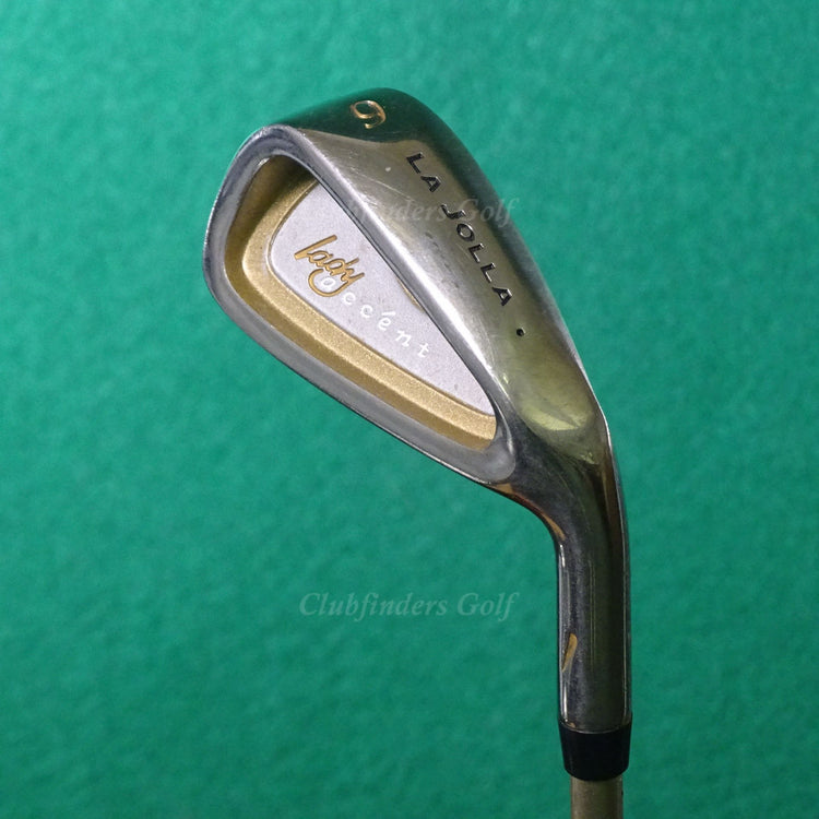 Lady La Jolla Lady Accent Single 6 Iron Factory Triple Notch Graphite Ladies