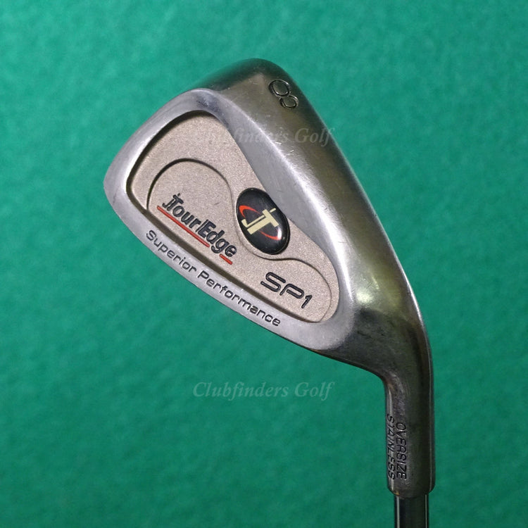 Tour Edge SP1 Oversize Stainless Single 8 Iron Factory Graphite Uniflex