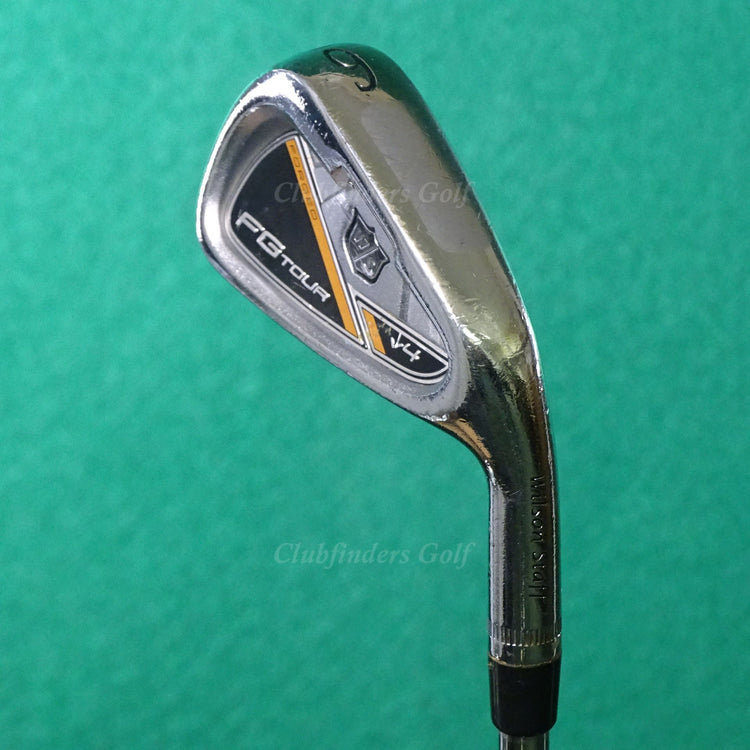 Wilson Staff FG Tour V4 Forged Single 6 Iron Apollo FM 6.0 Stepless Steel Firm