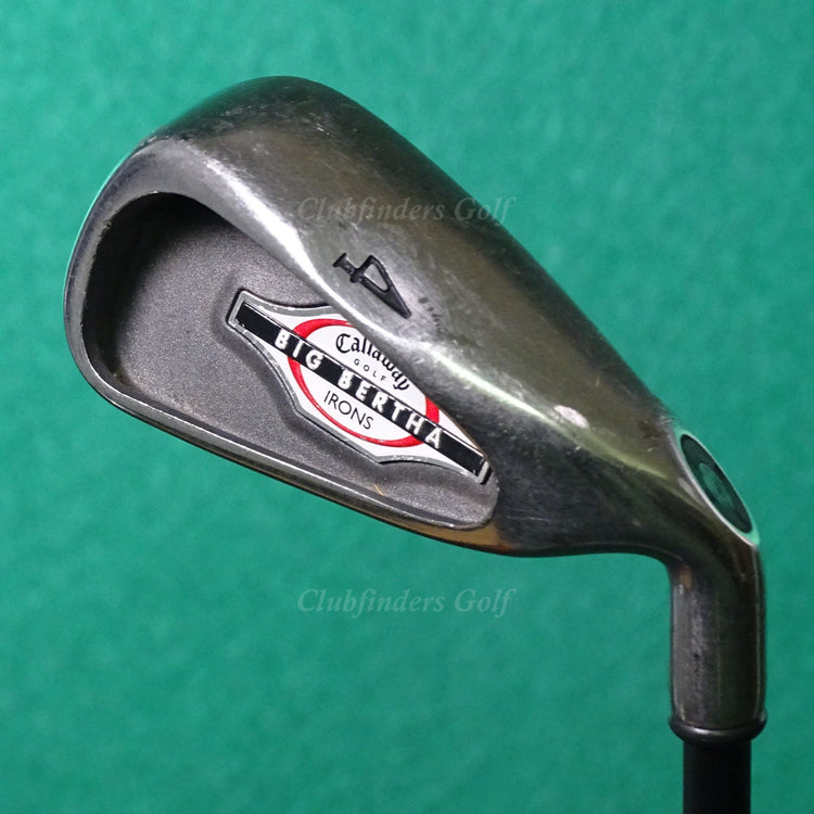 Callaway Big Bertha 2002 Single 4 Iron SK Fiber Hypersonic Graphite Firm