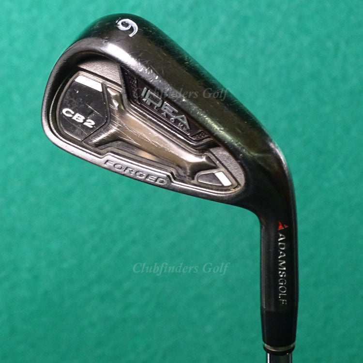 Adams Golf Idea Black CB2 Forged Single 6 Iron KBS Tour 90 Steel Stiff