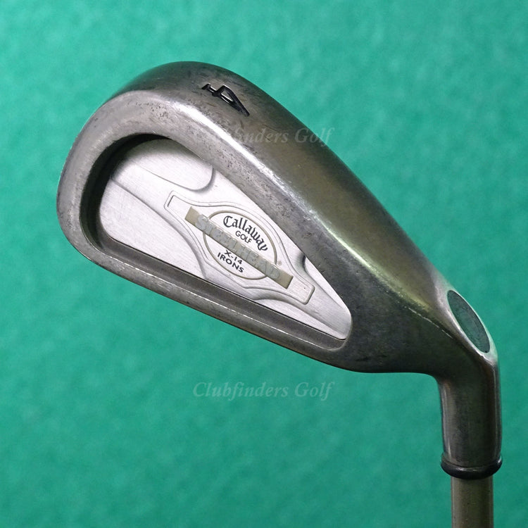 Lady Callaway Steelhead X-14 Single 4 Iron Factory Gems Graphite Ladies