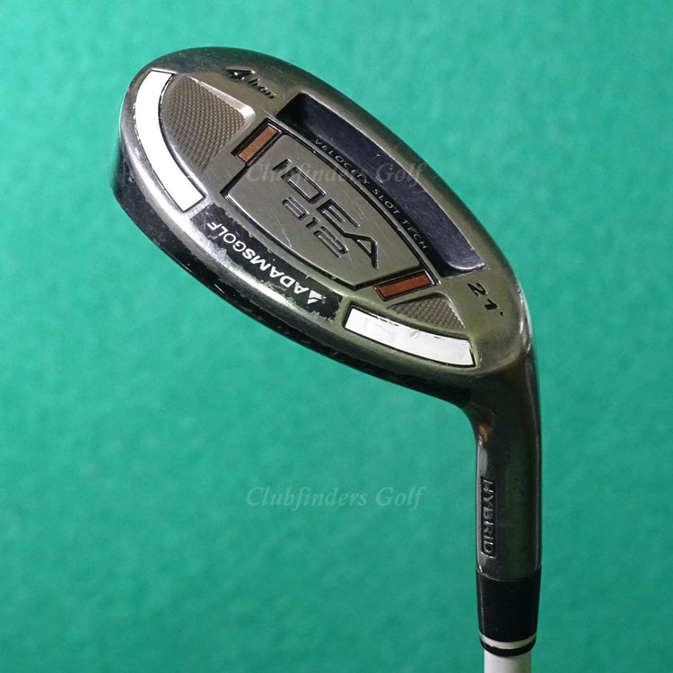 Adams Idea a12 21° Hybrid 4 Iron UST ProForce VTS Silver 75HS Graphite Stiff