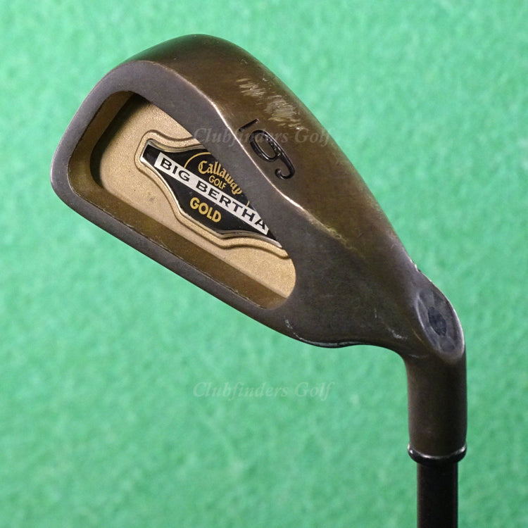 Callaway Big Bertha 1996 Gold Single 6 Iron Factory RCH 96 Graphite Regular