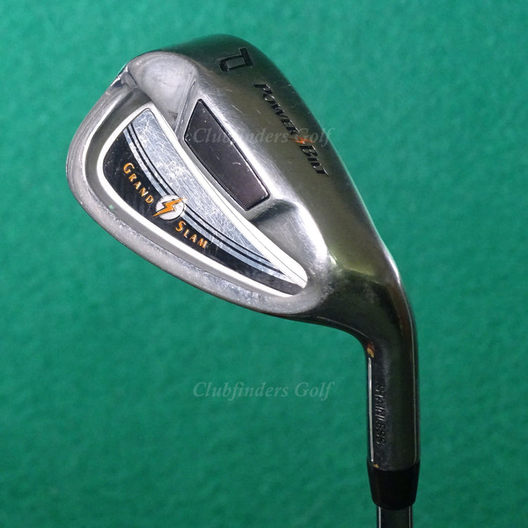 PowerBilt Grand Slam Stainless PW Pitching Wedge Factory Steel Uniflex