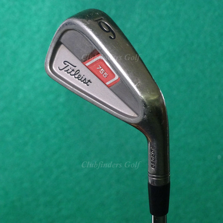 Titleist 755 Forged Single 6 Iron Factory TriSpec Steel Stiff
